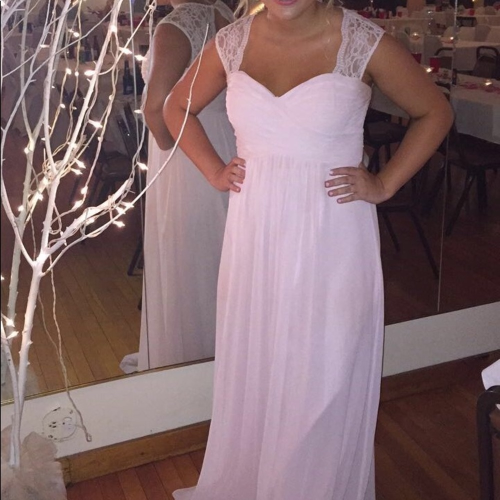 Blush Bridesmaid Dress!